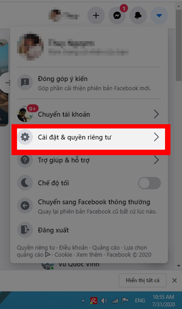 Hướng dẫn đổi, xóa email chính trên tài khoản facebook