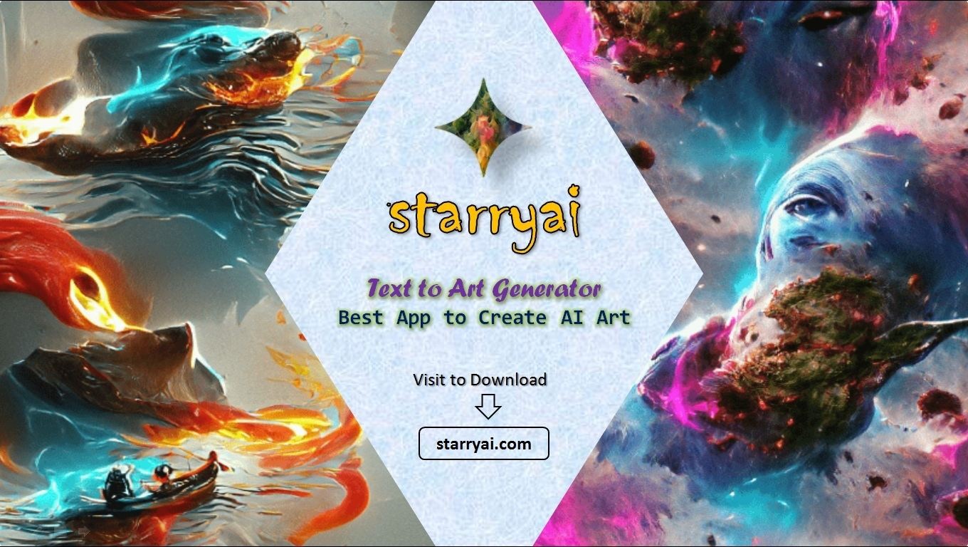 Starry AI ứng dung tạo hình ảnh từ văn bản theo yêu cầu