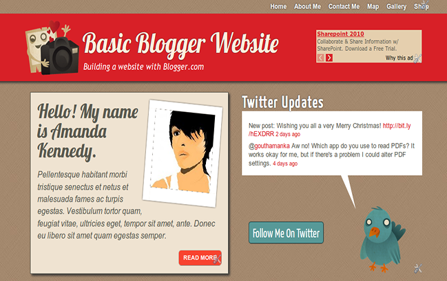 blogger website png