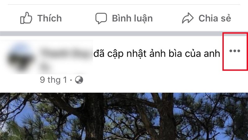 Ghim bài viết trên facebook