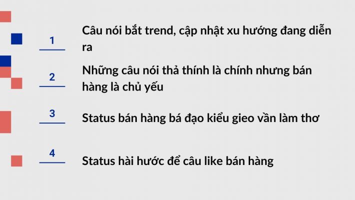 những câu nói hay khi bán hàng quần áo