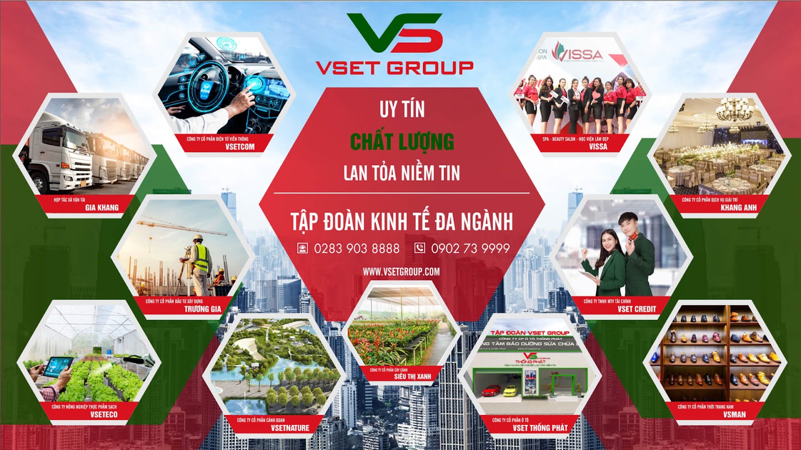 Bám sát tiến độ kế hoạch phát triển của tập đoàn VsetGroup