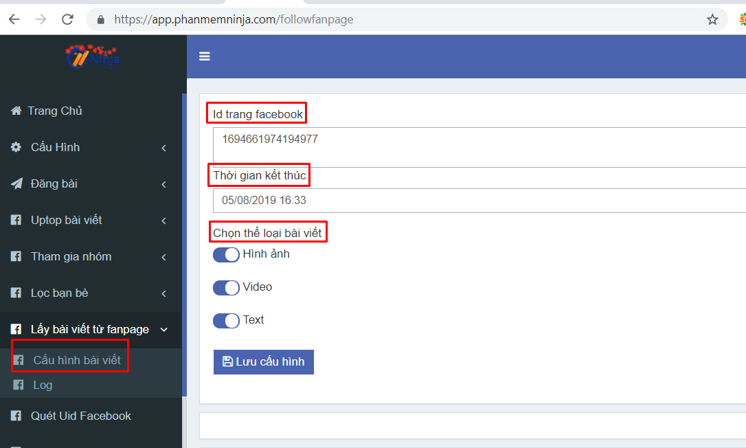 Hướng dẫn đăng Fanpage từ facebook tự động bằng công cụ Auto post facebook Công cụ đăng tự động