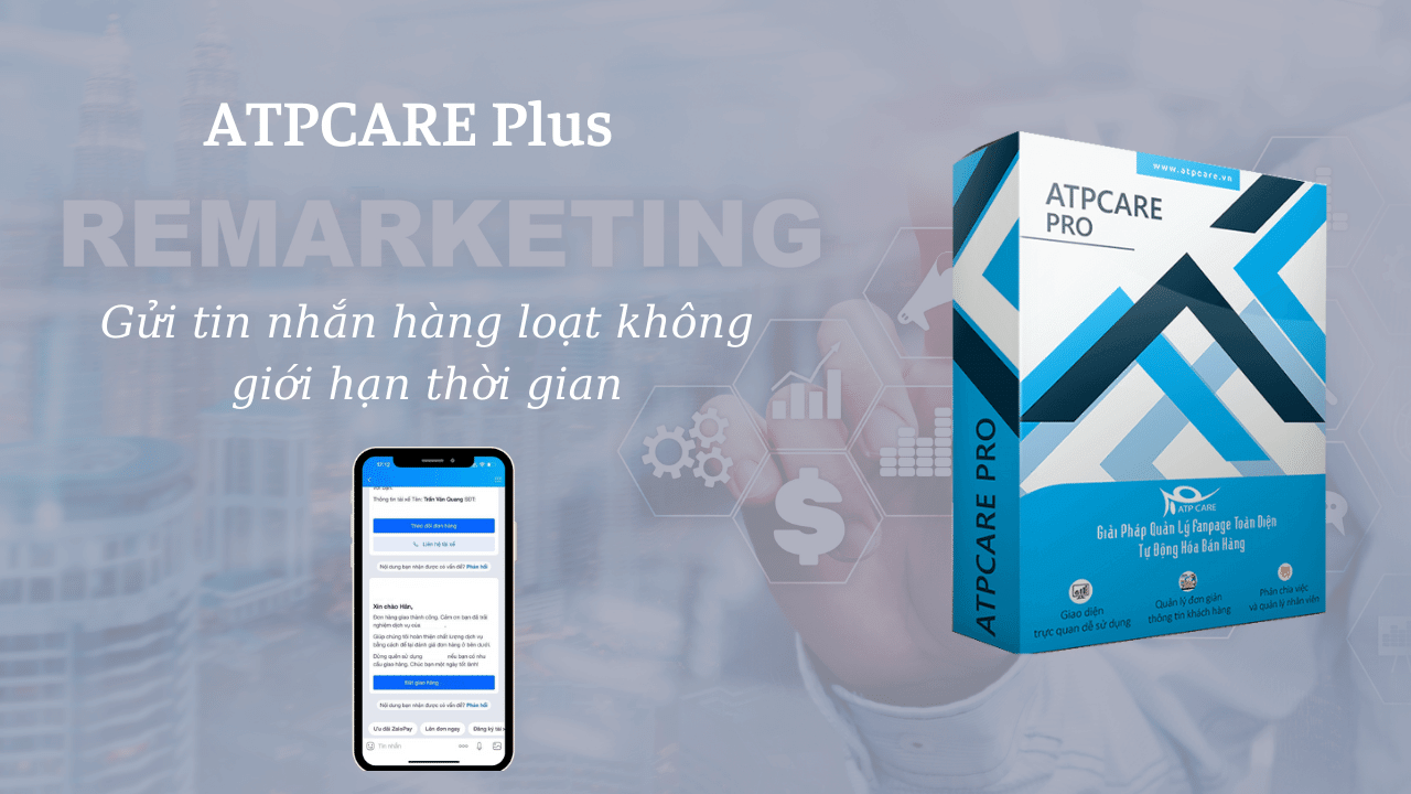 Phần mềm re marketing facebook ATP Care Plus