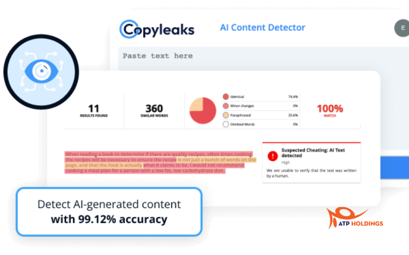 Copyleaks kiểm tra văn bản được tạo ra từ AI