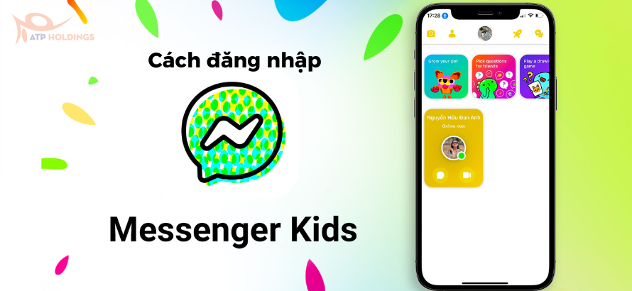Hướng dẫn cách đăng nhập Messenger Kids chỉ vài bước đơn giản