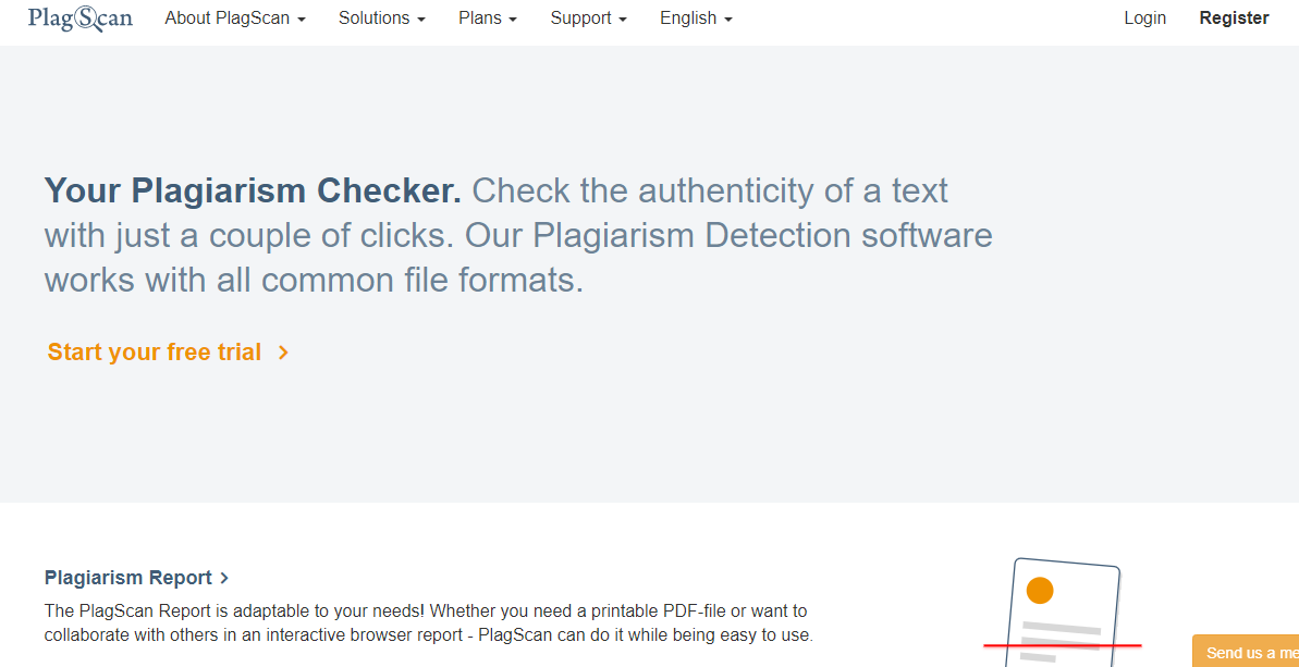 Plagiarism CheckerX