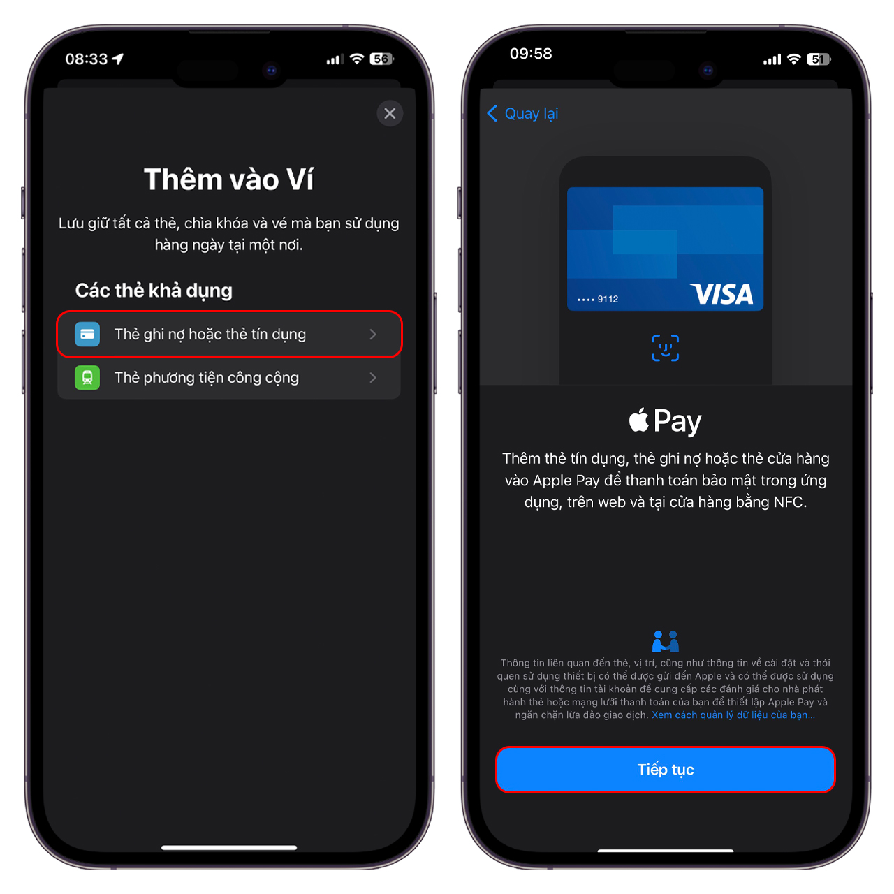 Hướng dẫn cách sử dụng Apple Pay tại Việt Nam