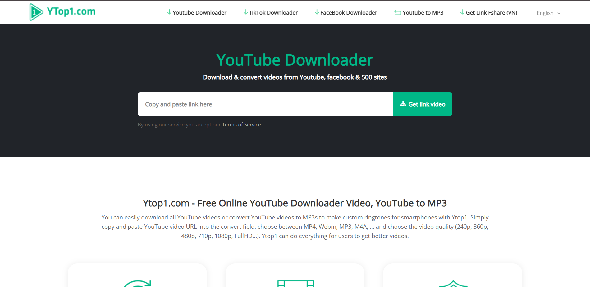 Trang web download video tiktok