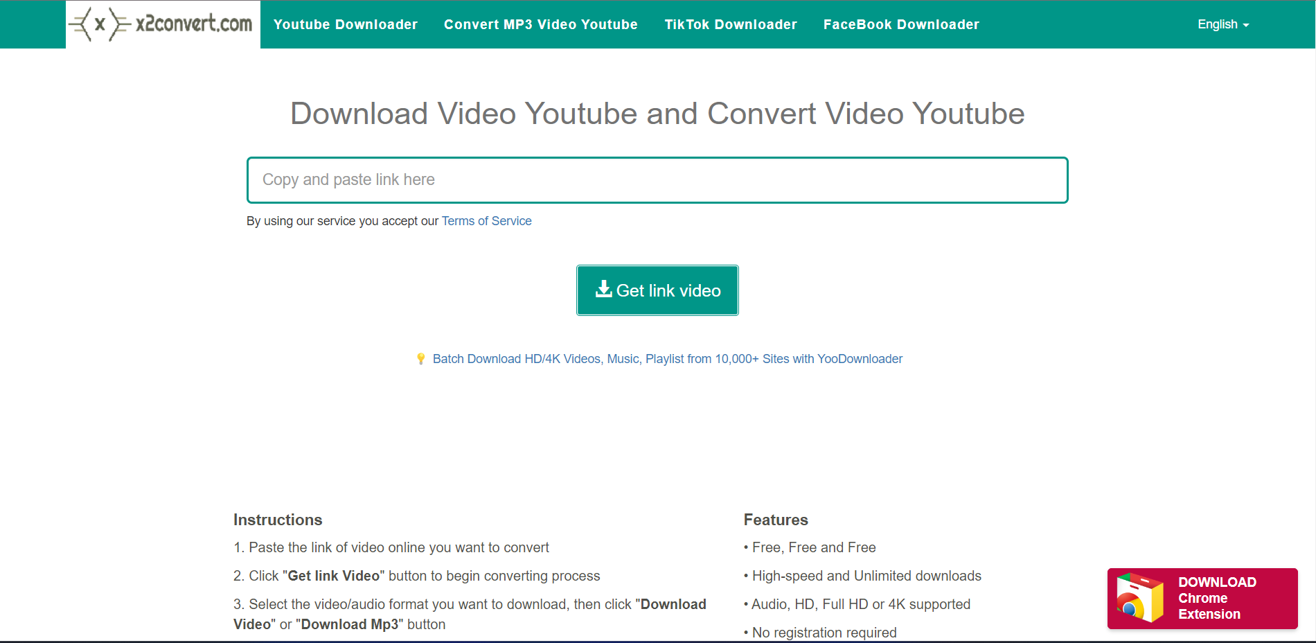 Trang web download video tiktok