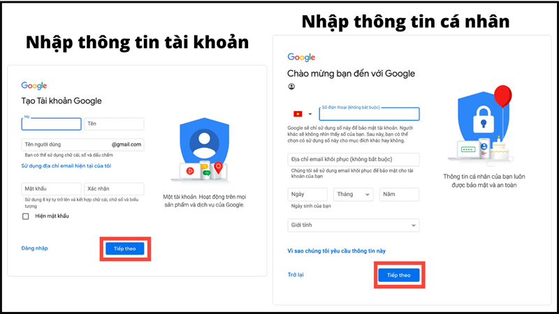 cach tao nhieu gmail khong can so dien thoai 9