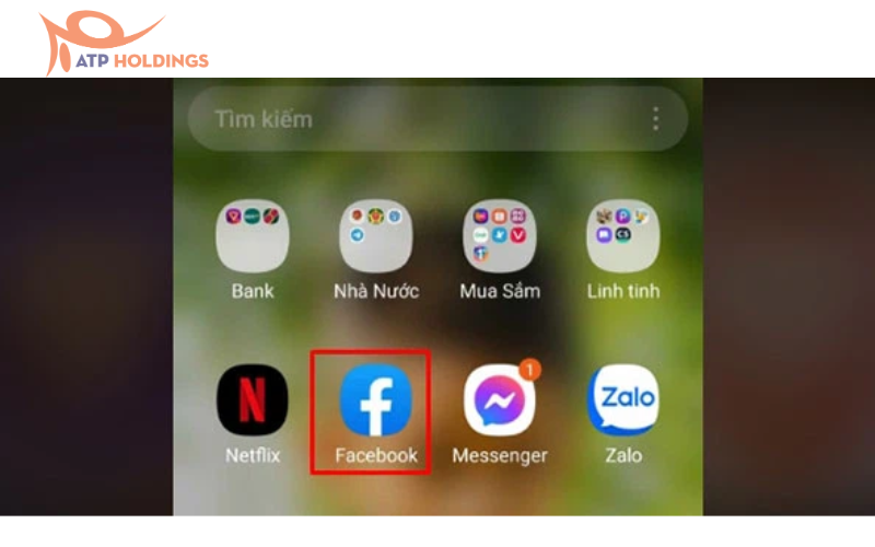 Mở ứng dụng Facebook