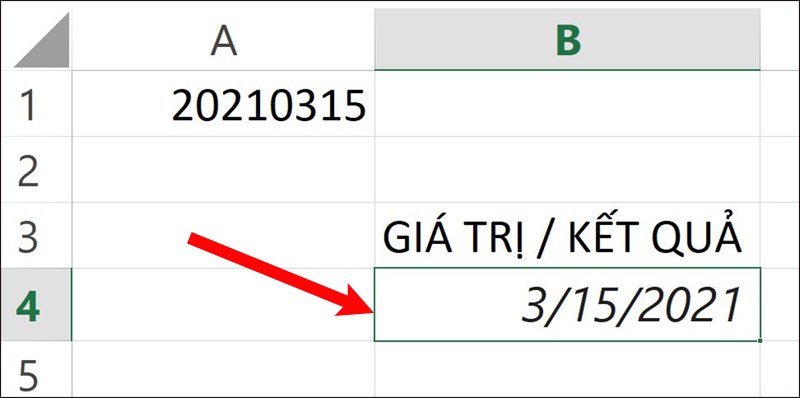 DATE hàm excel