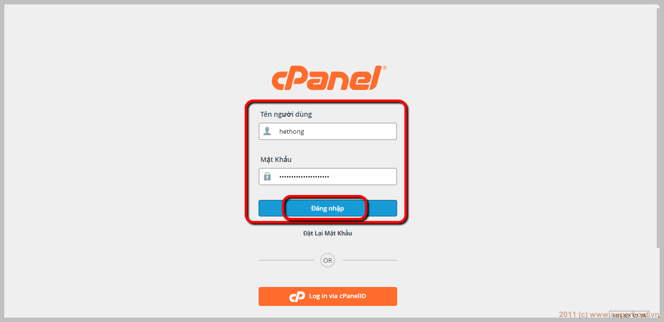 Hướng dẫn cài đặt cpanel trên cloud server 2