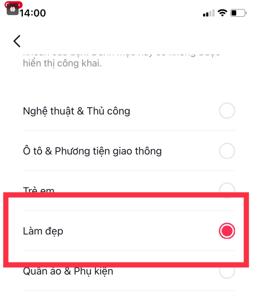 cách gắn link sản phẩm tiktok 2