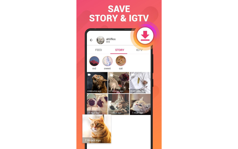 Tải ứng dụng Instagram Story Downloader