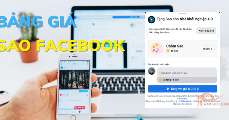 Bảng giá sao facebook