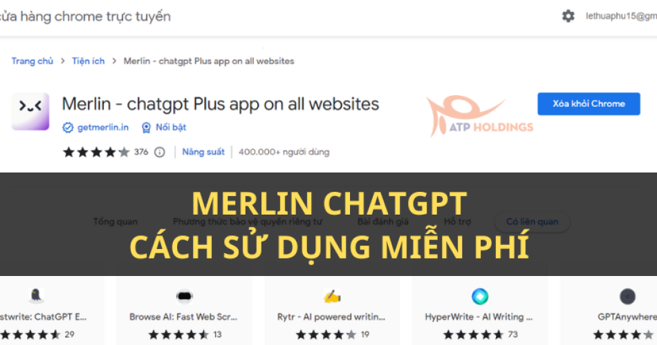 CÁCH SỬ DỤNG MERLIN CHATGPT MIỄN PHÍ