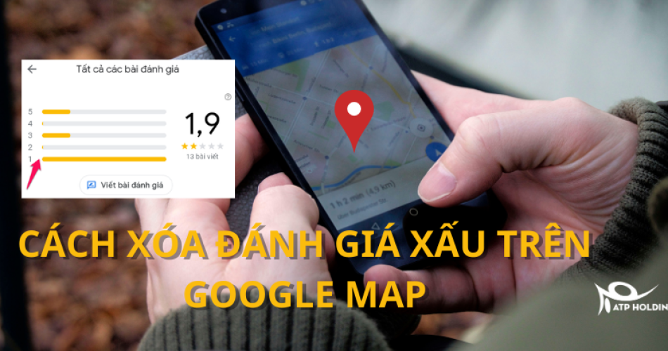 Gỡ đánh giá xấu google map