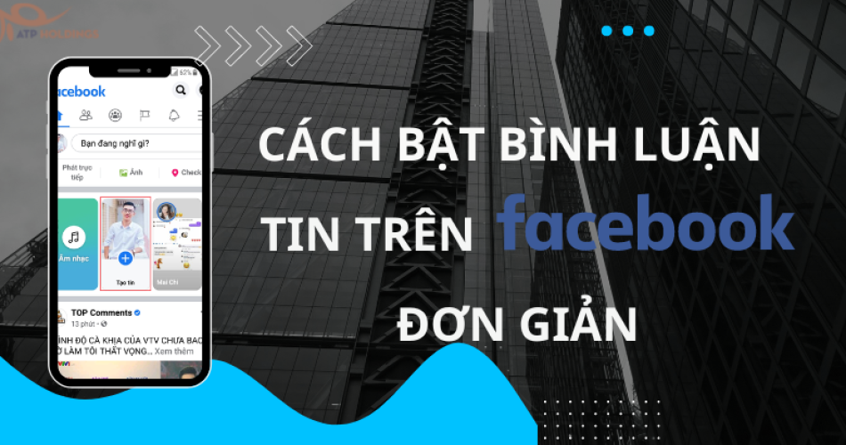 Cách bật bình luận tin trên faceboook