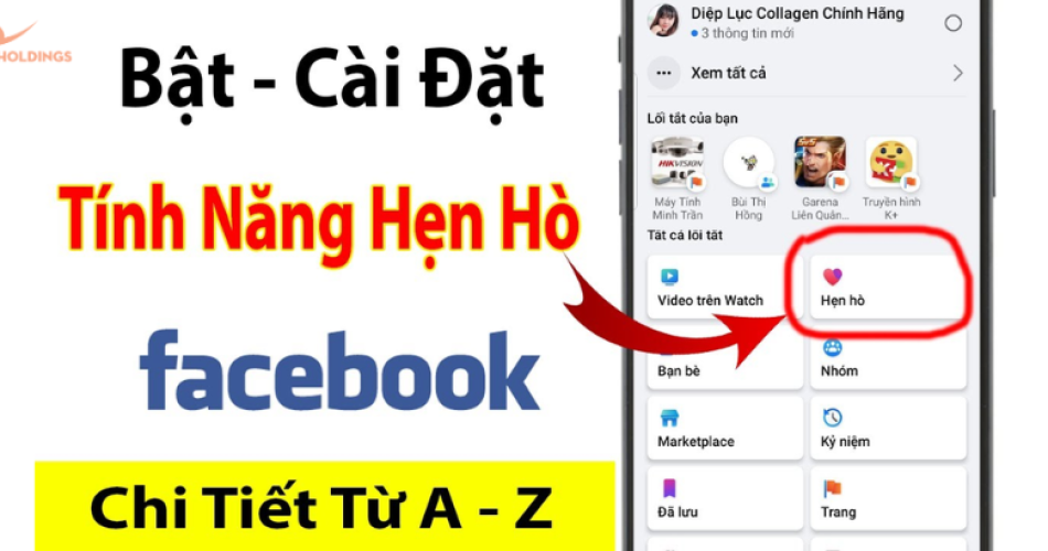 Cách bật tính năng hẹn hò trên Facebook