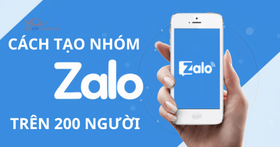 Cách tạo nhóm zalo trên 200 ngươi·