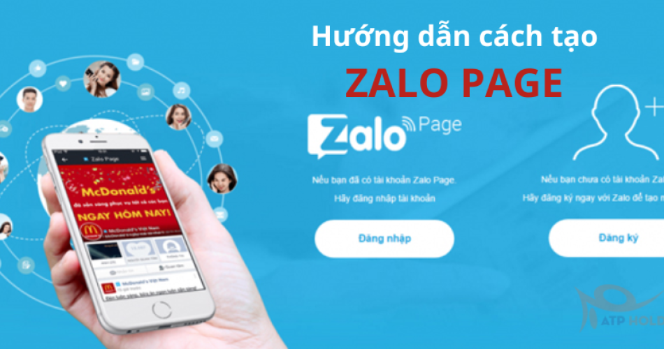 Cách tạo zalo page