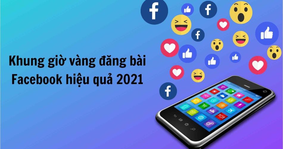 khung giờ đăng bài facebook