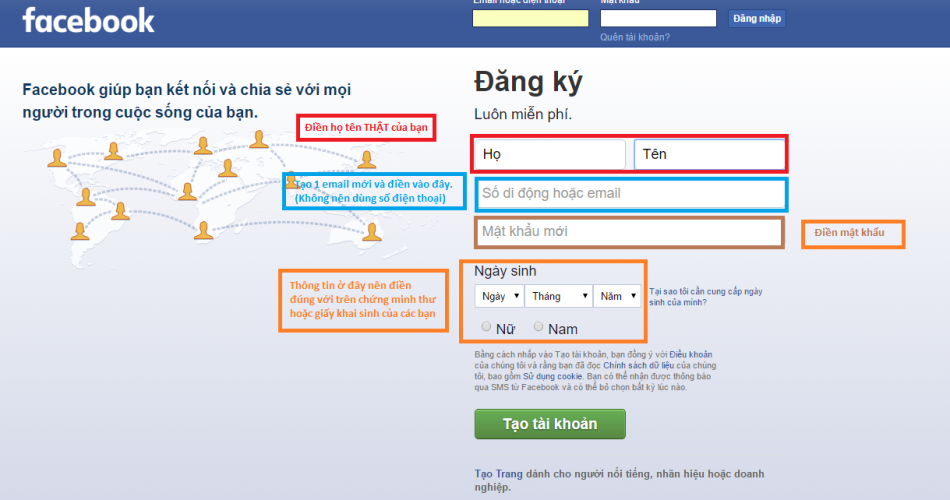 quản lý mật khẩu facebook