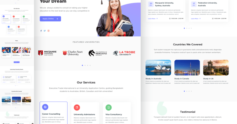 study-abroad-landing-page-atiqur-rahaman