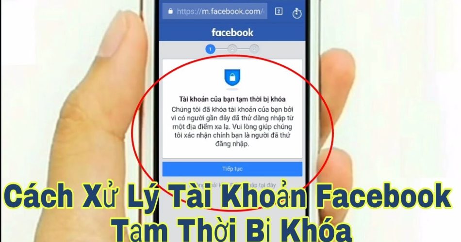 tài khoản fb bị khóa tạm thời trong bao lâu