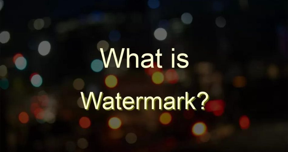 watermark-là-gì